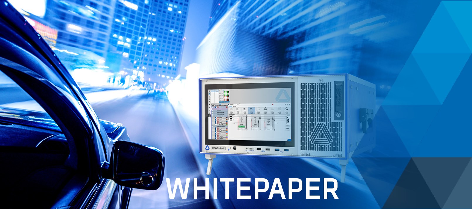 Banner for whitepaper about dynamic power analysis