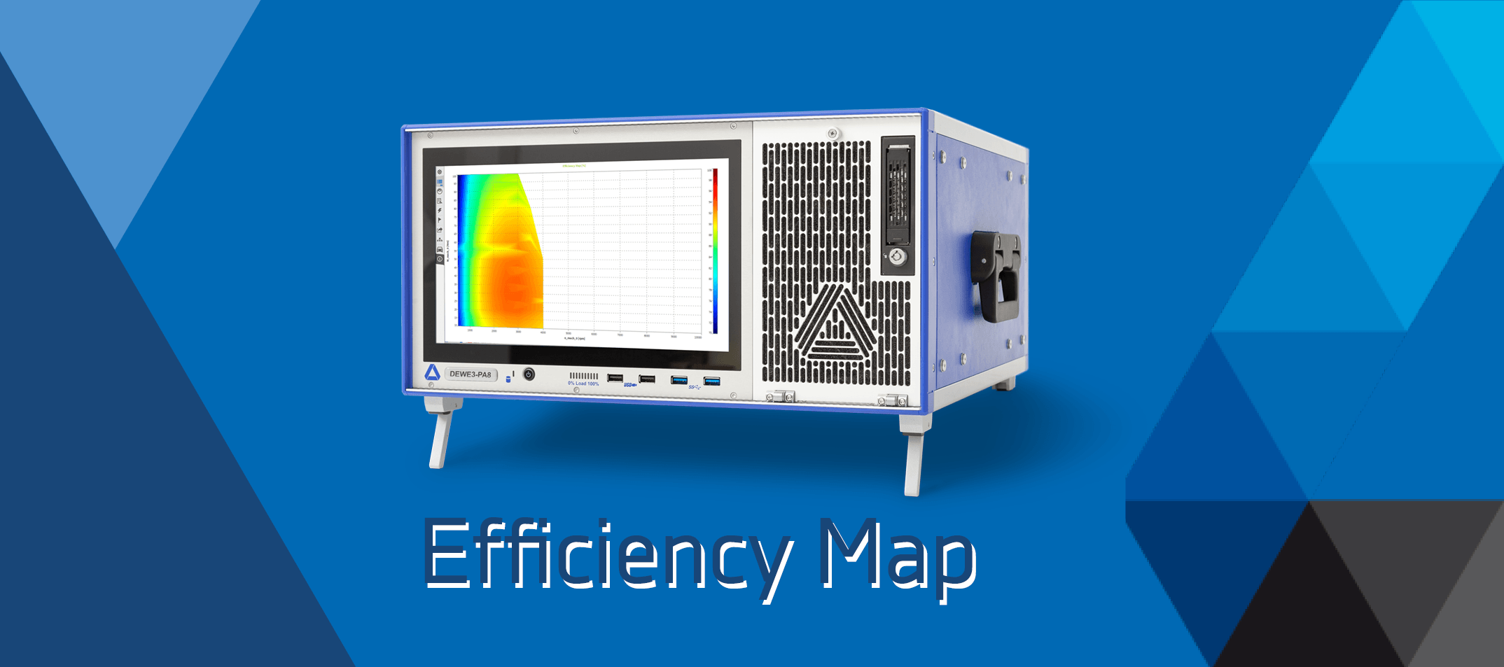 Efficiency Map on Power Analyzer