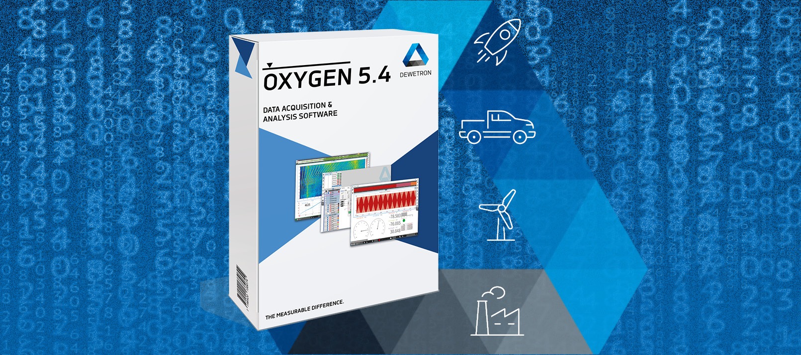 Banner with OXYGEN 5.4 Software Package